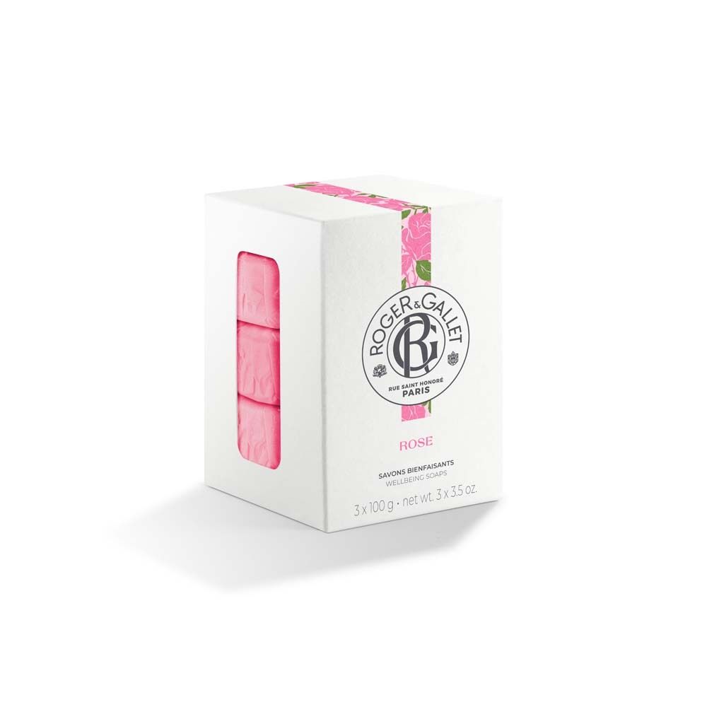 R&G Rose Wohlfühl-Seifencoffret 3x100 g Seife