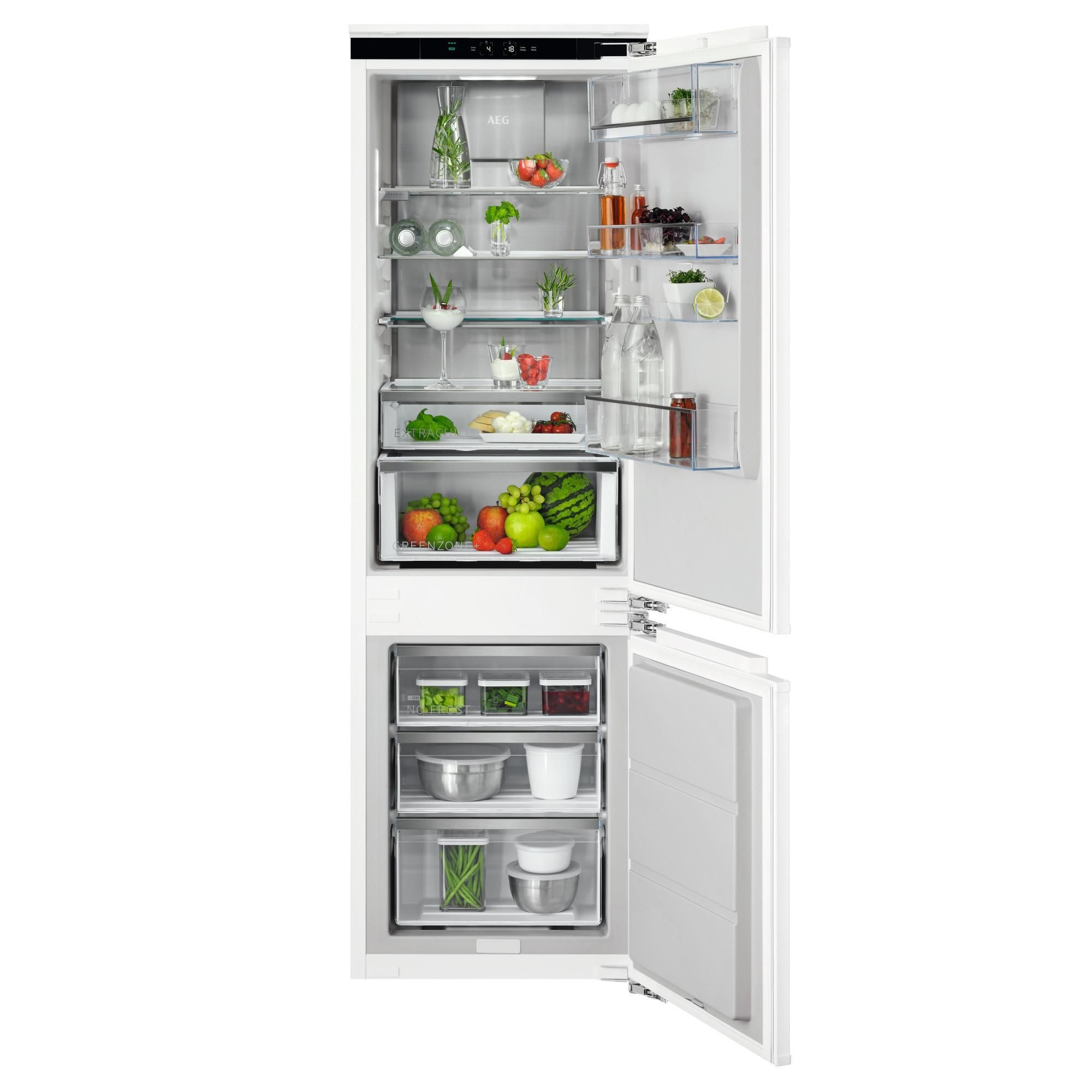 AEG Serie 8000 TSC8M181BC 182 l / 62 l 178 cm Einbau Kühl-/Gefrierkombination 110 kWh NoFrost 925 553 004