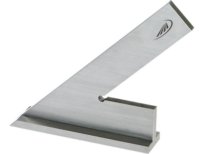 HELIOS PREISSER 0395106 45 degree engineers square 120 x 80 mm 45 °