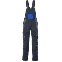 Latzhose "AUGSBURG" Unique - 90C58 - schwarzblau/kornblau