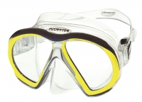 SubFrame Tauchmaske - transparent/gelb