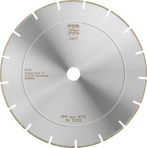 PFERD TOOLS 68425037 D1A1RSS 250-2,5-22,23 D 427 GAS2 Diamanttrennscheibe Durchmesser 250mm Bohrungs-Ø 22.23mm Duroplast