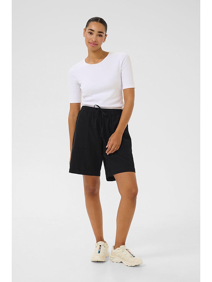 Kaffe Shorts "Naya" in Schwarz - 38