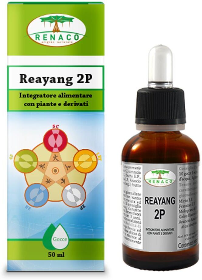 RENACO BY ALCHEMIA Renaco Reayang 2P Integratore - Supporta la Funzionalità del Meridiano Polmone-Intestino Crasso