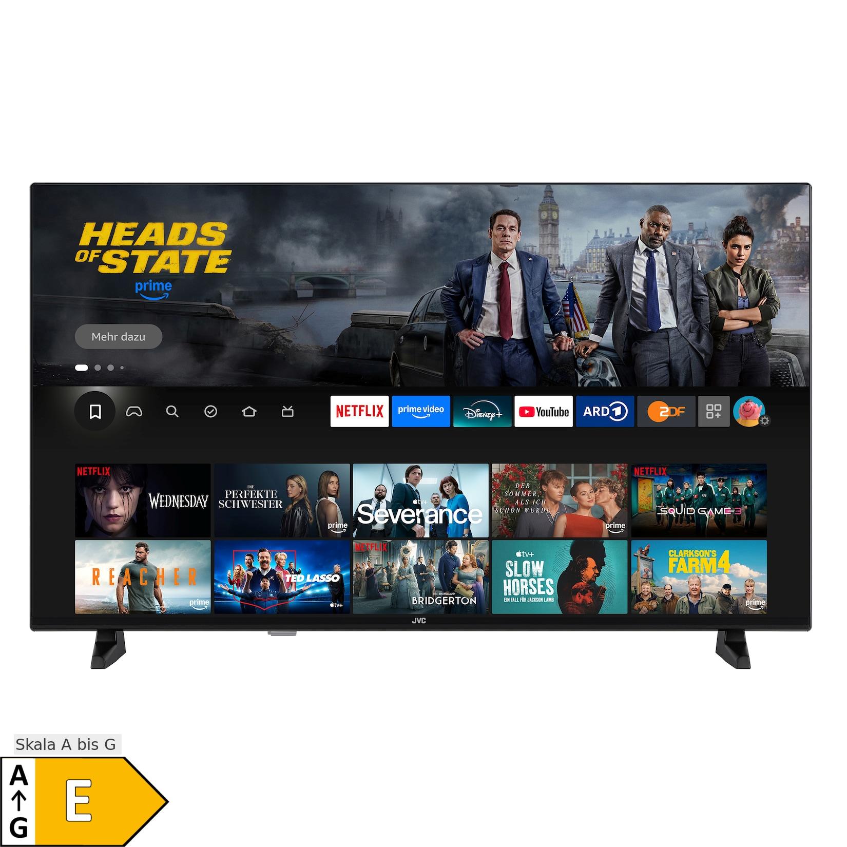 JVC LT-40VRF3555 Fernseher 40 Zoll Fire TV Full HD Smart TV HDR TV Alexa Triple-Tuner LED TV (2026)