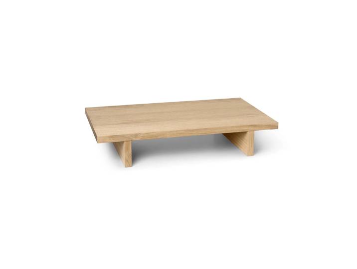 Ferm Living - Kona Beistelltisch, 47,5 x 78 cm, Eiche
