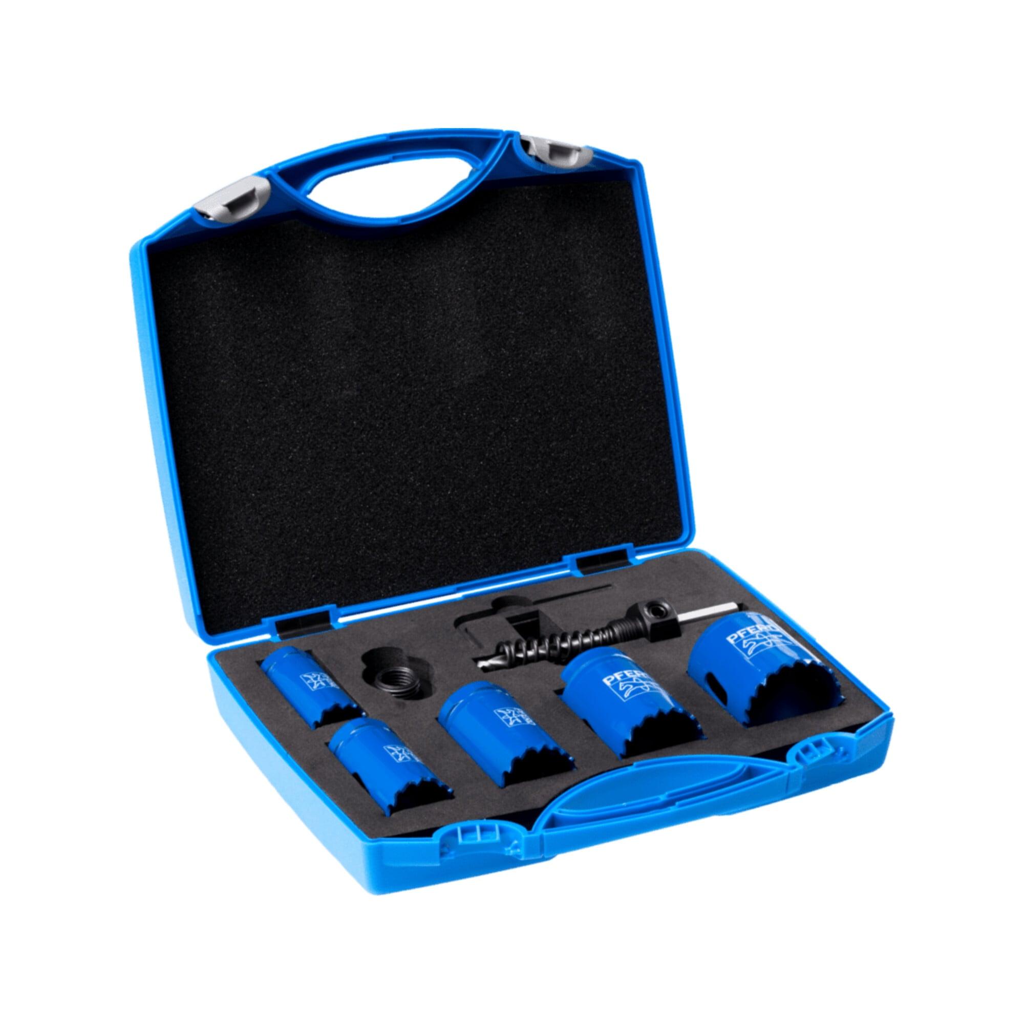 PFERD TOOLS Bi-Metall Lochsägen Set Co8/M42 8-tlg. für Handwerker (25900700)