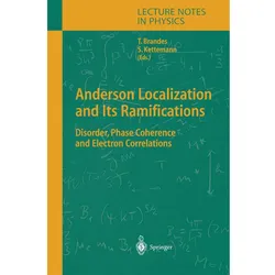 Anderson Localization and Its Ramifications, Fachbücher