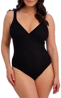 OTTAWA UW PLUNGE SWIMSUIT by Fantasie Swim in Black (Size 32 D)