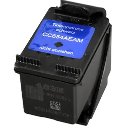 Ampertec Tinte ersetzt HP CC654AE  901XL  schwarz