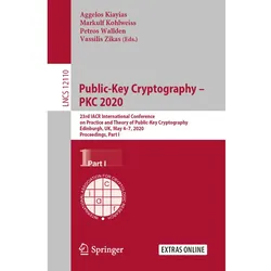 Public-Key Cryptography - PKC 2020, Fachbücher