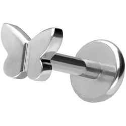 Titan Labret mit Push Fit SCHMETTERLING