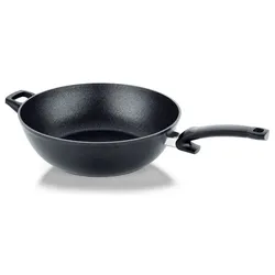 Fissler Wok Adamant Ø 32 cm Aluminium Schwarz