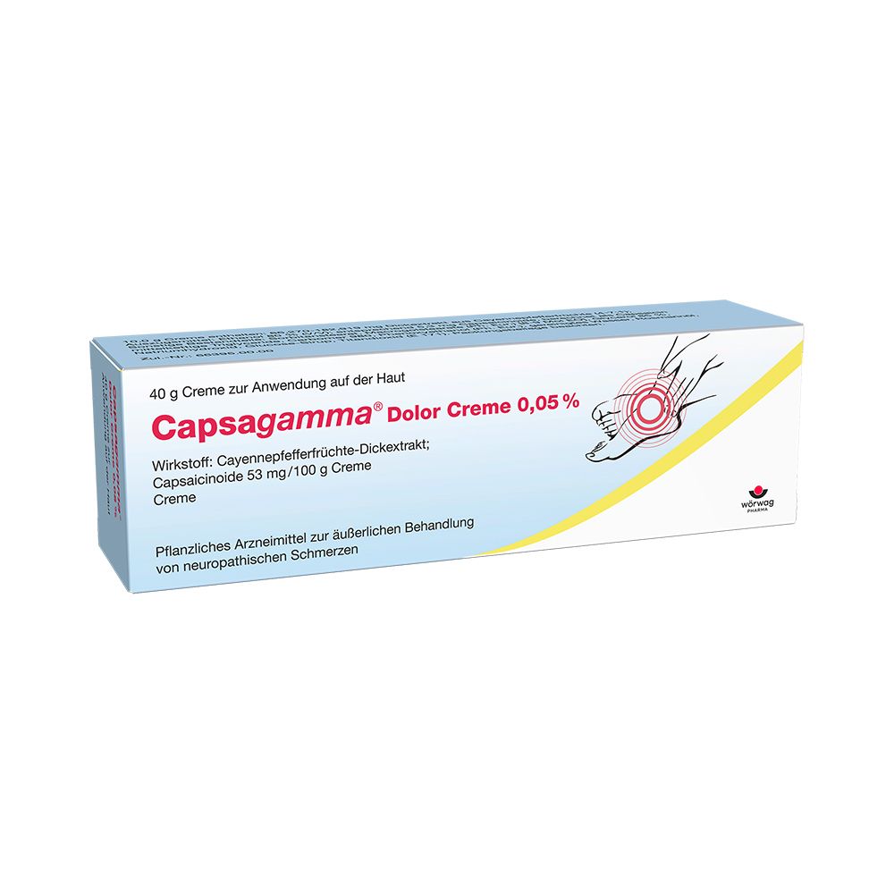 Capsagamma Dolor Creme 0,05% 40 g