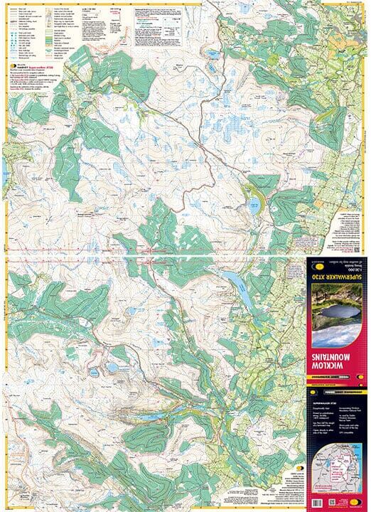 Wicklow Mountains   Harvey Maps - Superwalker maps