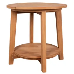 Beistelltisch WOODIE (BHT 50x50x50 cm) - braun - BHT 50x50x50 cm