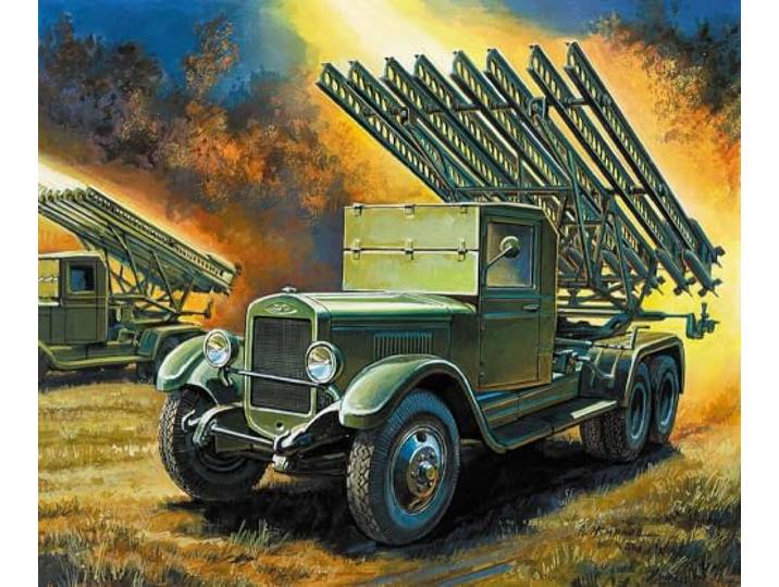 Zvezda Model Kit – Z6128 – Katyusha – Schaal: 1: 100.