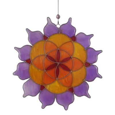 Suncatcher 'Lotus Saat des Lebens'