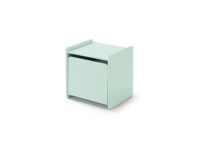 Furnlux Nachttisch Kiddy Grün 40x36x41 cm, 40x41x36 cm, Schlafzimmer, Nachtkästchen