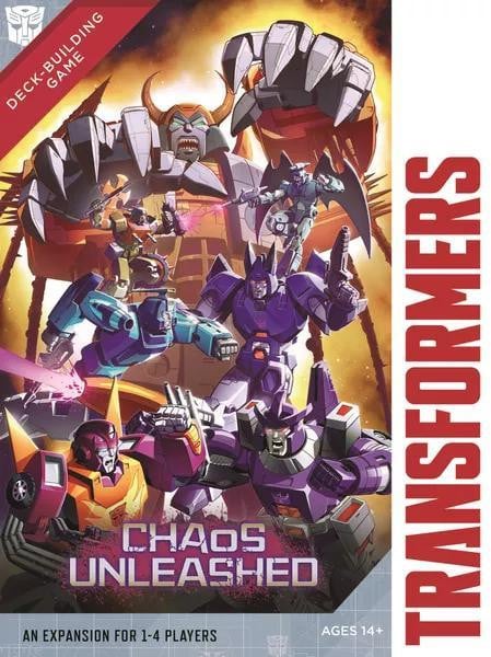 Transformers Deck-Bouwspel Chaos Losgelaten van Renegade Game Studios
