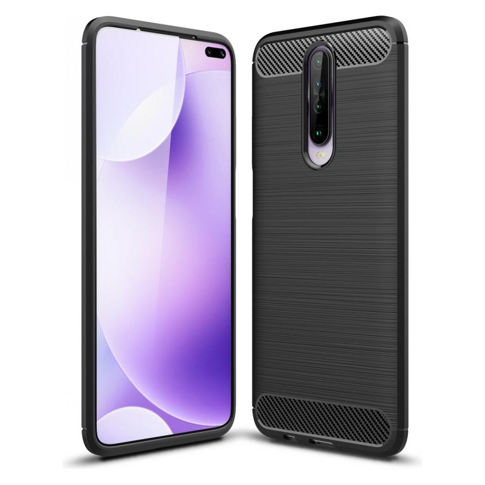 Screenguard Xiaomi Redmi K30 Hülle Carbon Brushed Soft TPU (Xiaomi Redmi K30) (00026032)