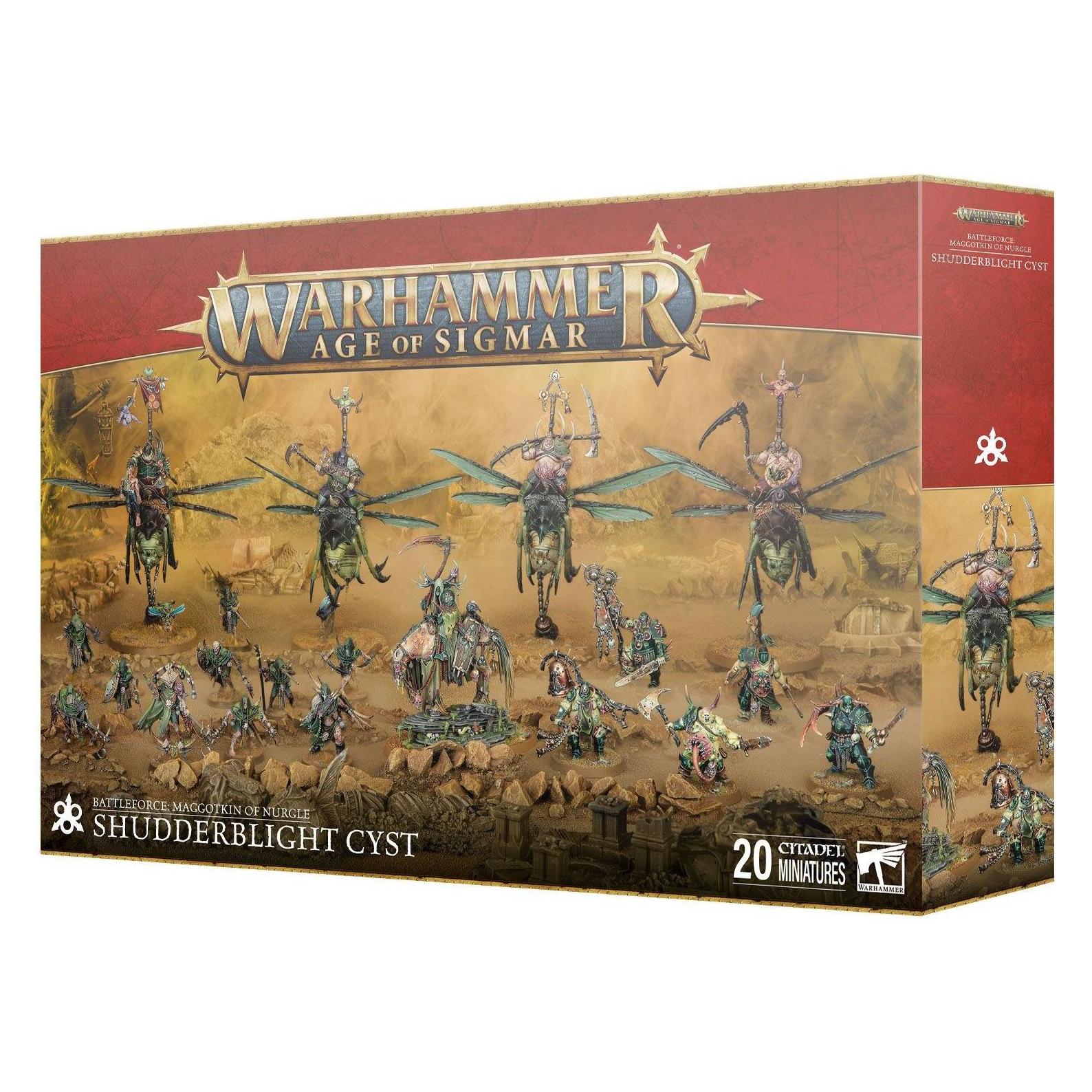 Games Workshop Warhammer AoS - Battleforce Noel 2024 Maggotkin of Nurgle : Kyste de la Tremblose (Kunststoff) (83-102)