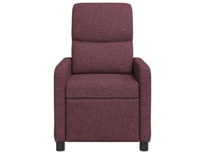 Recliner Sessel Lila aus Polyesterschaum mit Massage und Fernbedienung 115-160 Grad Einstellbar, Tastenmassage, drahtlose Fernbedienung, atmungsaktiv, leicht zu reinigen