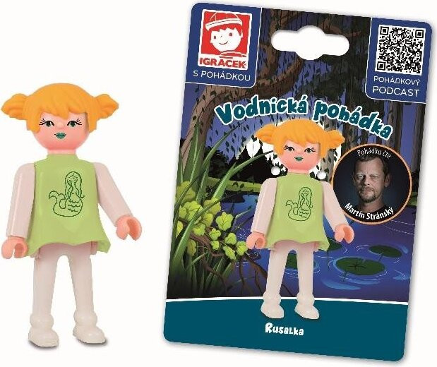 EFKO Speelgoed met het sprookje Het waterheksje - De fee Rusalka