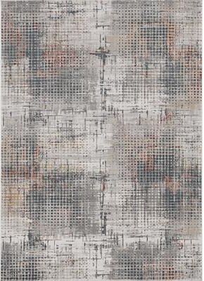 The Gray Barn Spade Industrial Honeycomb Area Rug