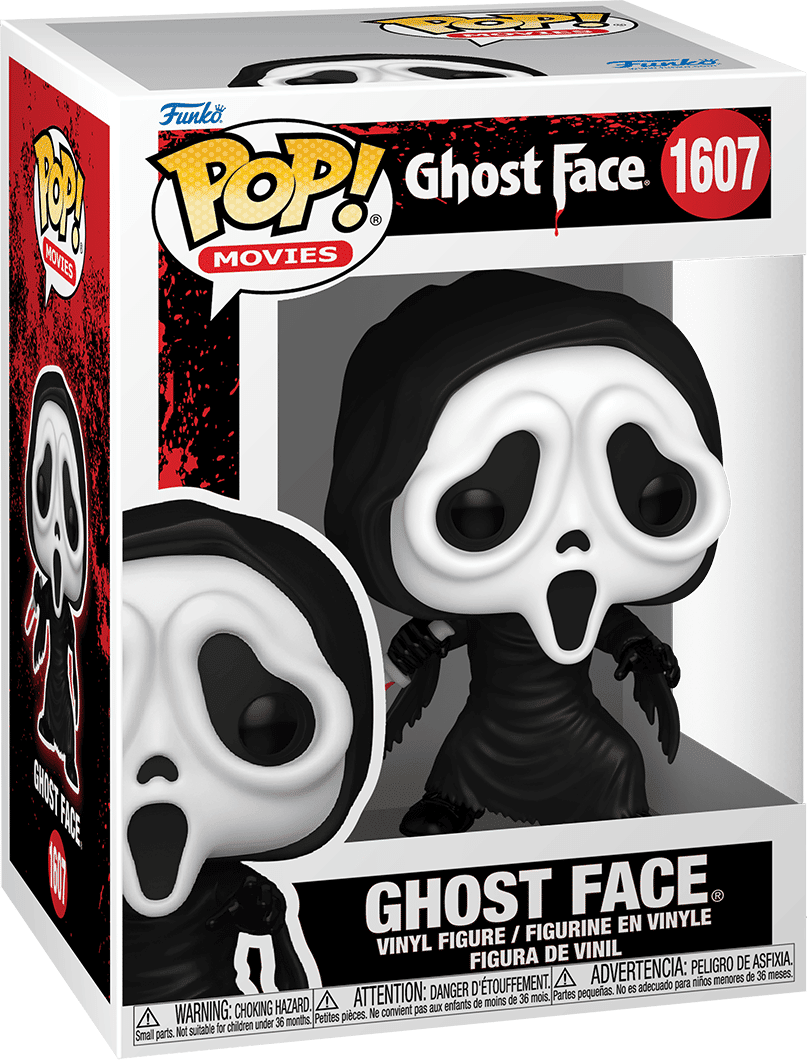 Lennies Toys Funko Pop Vinyl Scream Ghostface, 4 inches tall, Horror Collectible