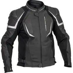 Lindstrands Sanden, Lederjacke - Schwarz/Weiß - 48