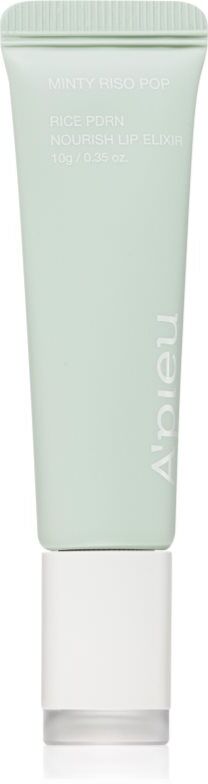 A’pieu Rice PDRN Nourish Lip Elixir tinted lip balm with nourishing effect shade 02 Minty Riso Pop 10 g