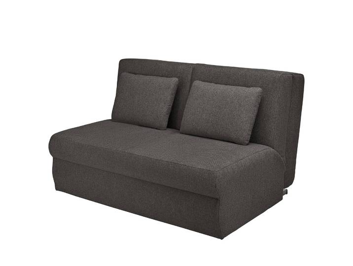 Schlafsofa Orna II Grau Flachgewebe Alma Modern