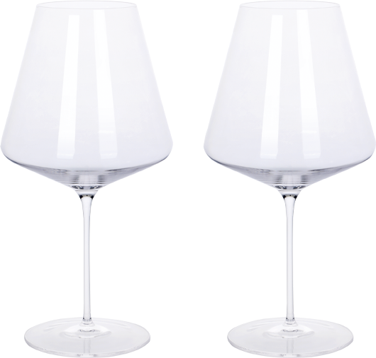 Aida Ultima Bourgogne Rødvinsglas 2 Stk   840 Ml Blyfrit Krystalglas