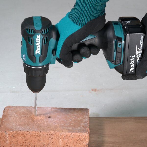 Makita Slagboremaskine Lxt 18v, Makpac, Dhp490sf1j