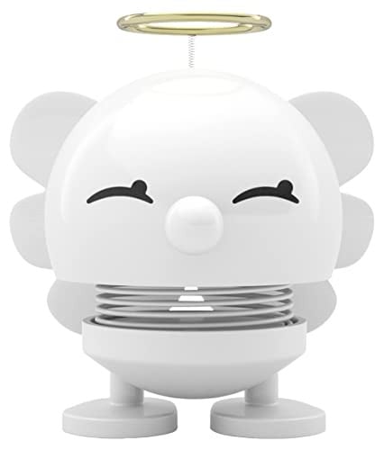 Hoptimist Angel Bimble Beeldje - Wit - Engel Decoratie voor Kerstmis en Advent