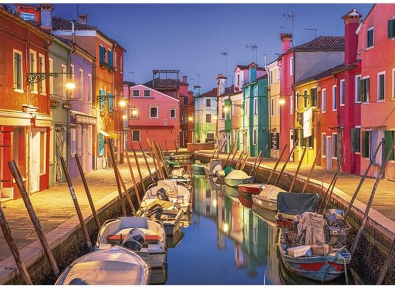 Puzzle 500 pcs XL Burano, Italie - Calypto