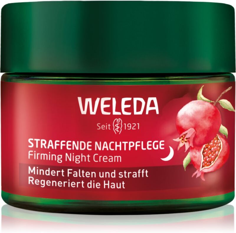 Weleda Pomegranate festigende Nachtcreme mit Maca-Peptiden 40 ml