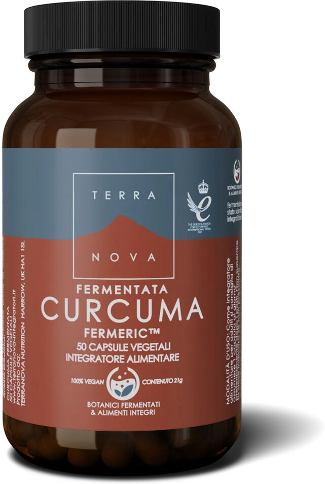 terranova curcuma fermentata 50 cps