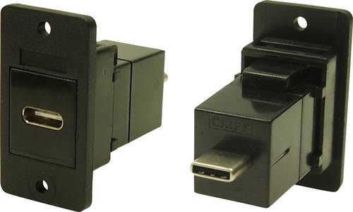 Cliff Adapter, Buchse, Einbau USB-Buchse Typ C - USB-Stecker Typ B CP30611X Inhalt: 1St.