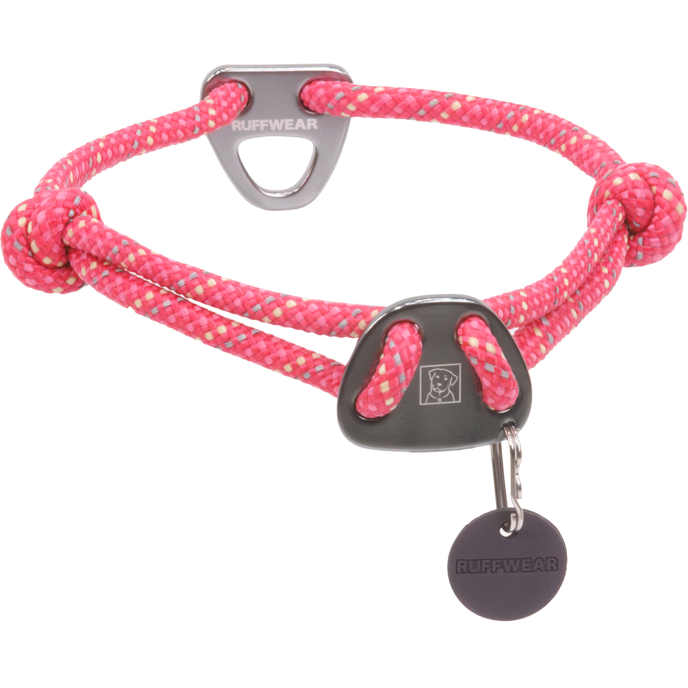 Ruffwear Knot-a-Collar Hundehalsband Hundehalsbänder pink Größe 36-51cm Trekking