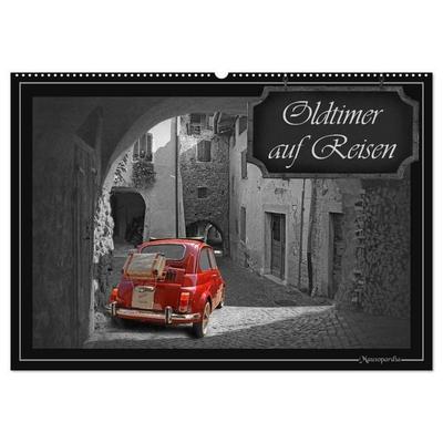 Oldtimer auf Reisen (Wandkalender 2026 DIN A2 quer), CALVENDO Monatskalender