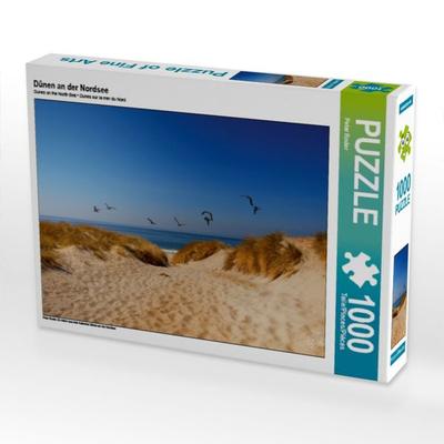 CALVENDO Puzzle Dünen an der Nordsee | 1000 Teile Lege-Größe 64x48cm Foto-Puzzle für glückliche Stunden