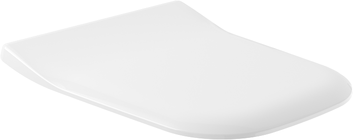 Villeroy und Boch Villeroy & Boch Joyce Slimseat WC Sitz 9M62S101 weiß, mit Softclose und Quick Relase