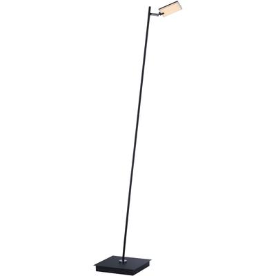 NEUHAUS PURE LED Stehlampe "PURE Mira", schwarz (schwarz pearl), 1, H: 129cm, 1 Stk., Leuchten, Dimmbar, CCT, Fußschalter, Fernbedienung, drehbar, LED Stehlampe