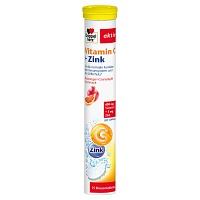 DOPPELHERZ Vitamin C+Zink Brausetabletten 15 St