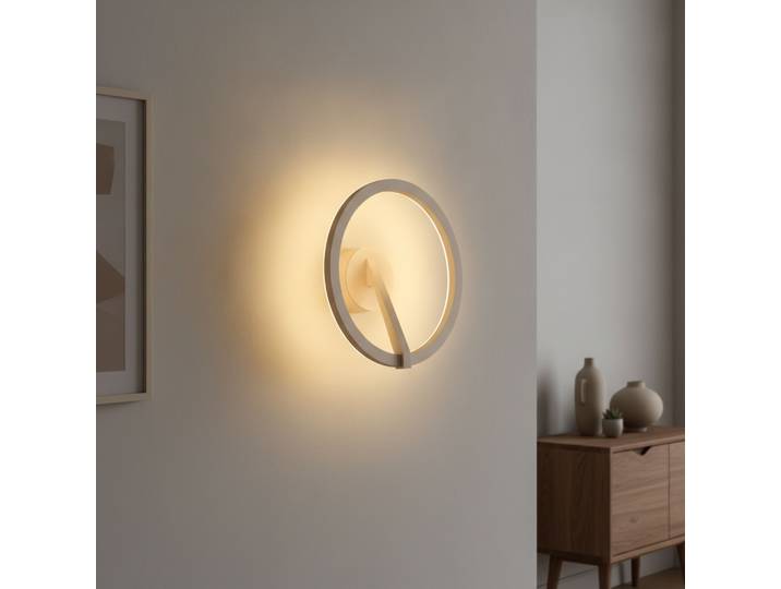 Design wandlamp Oregon Ø 22cm - Champagne Artdelight - WL OREGON CP