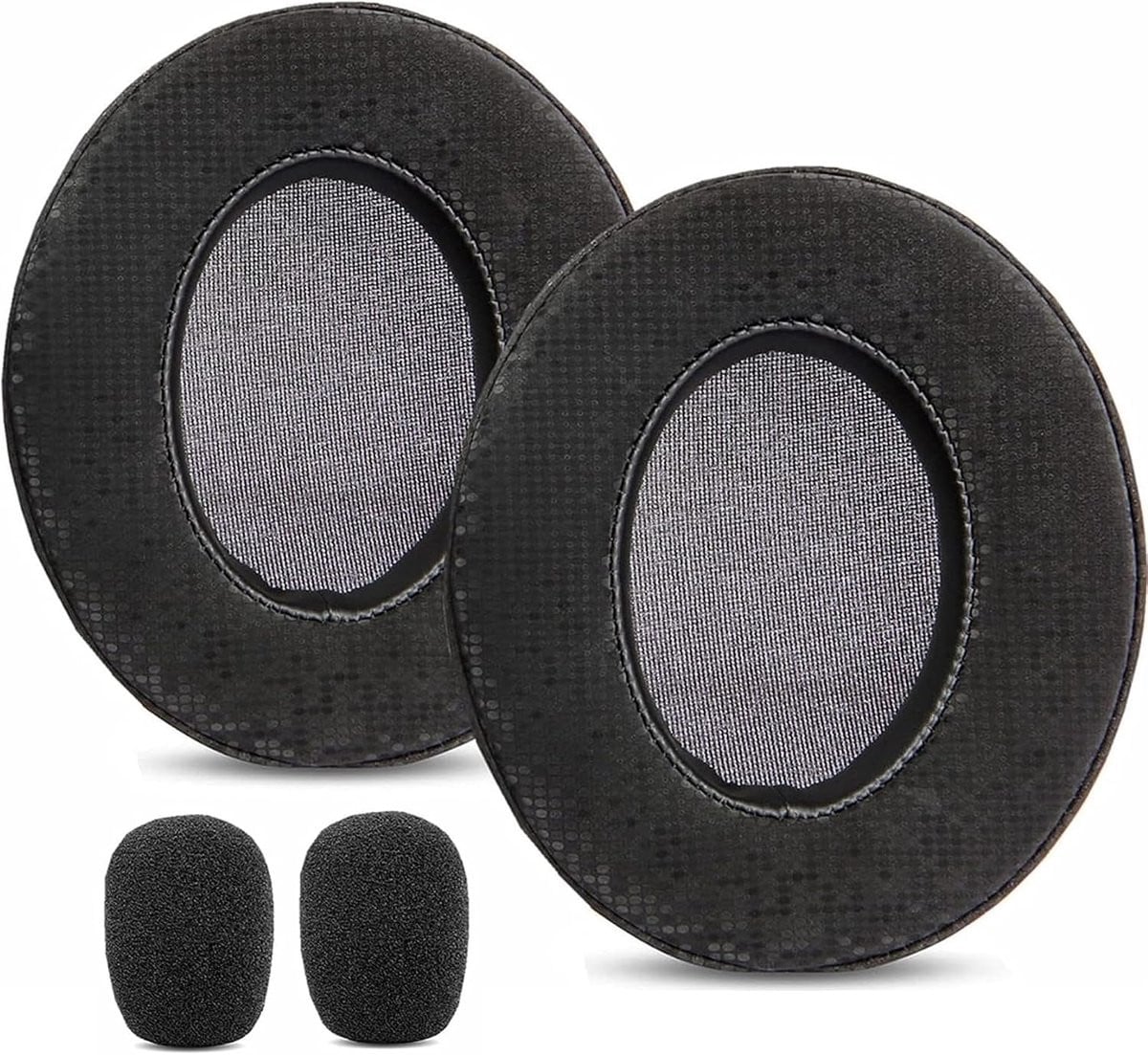 Premium proteïneleer vervangingsoorkussens compatibel met Corsair HS35 en HS45 stereo hoofdtelefoons