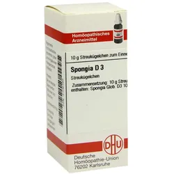 Spongia D 3 Globuli 10 g
