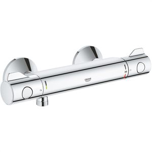 GROHE Duscharmatur Grohtherm 800, 34558000, verchromt, mit Thermostat, aus Messing, zur Aufputz-Montage